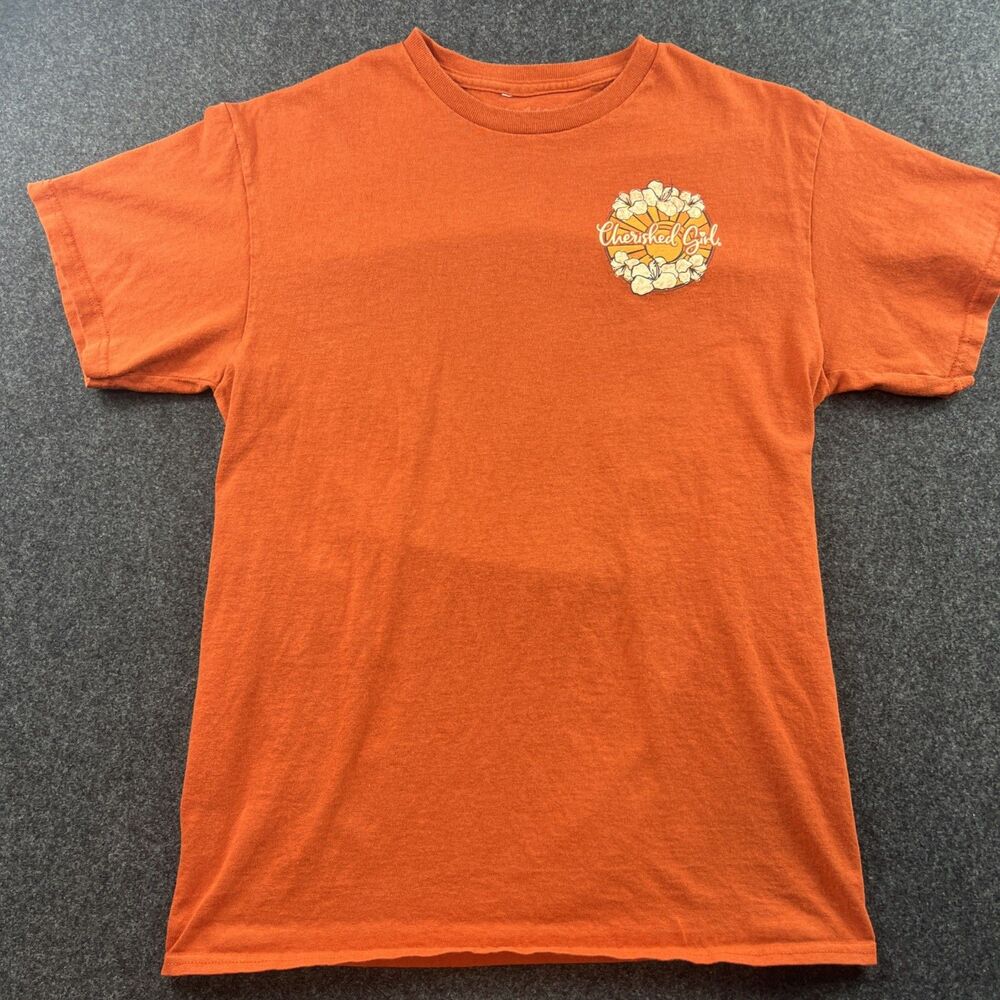 Cherished Girl Women’s Orange Graphic Tee Size M